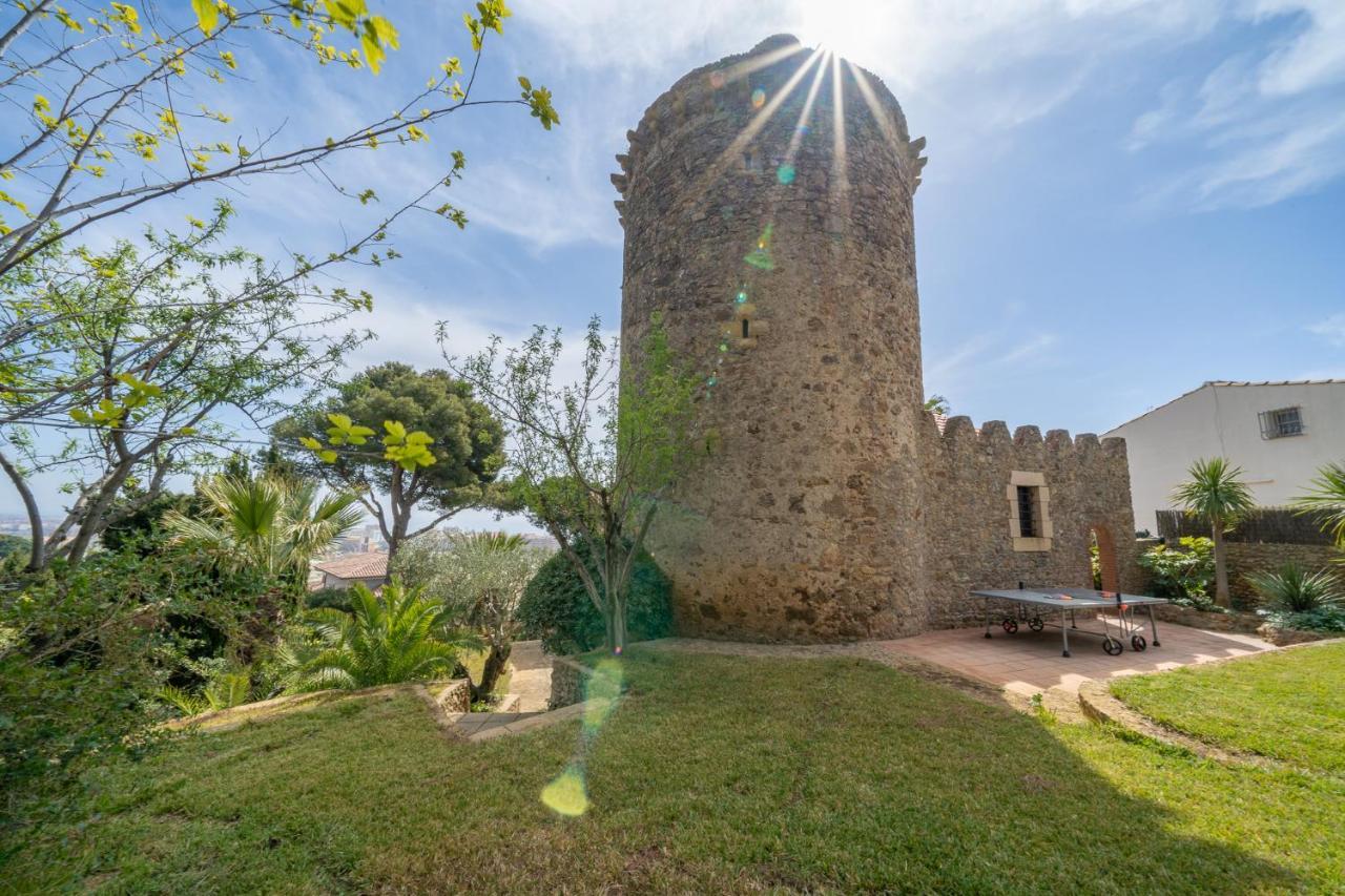 Castillo Can Xirau Lux Villa Santa Susanna Exterior foto